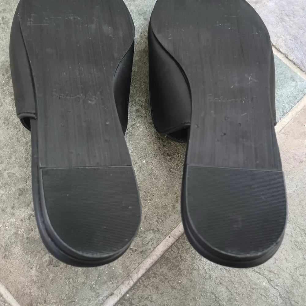 Splendid Black Leather Mule - Picture 6 of 9